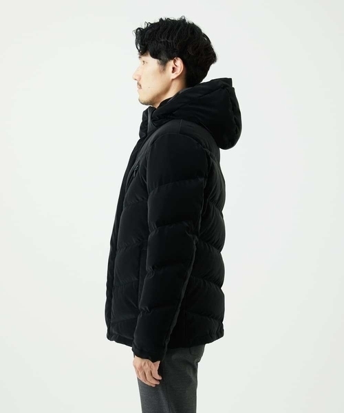 「MK MICHEL KLEIN HOMME 」 ダウンジャケット 51 ブラック メンズ_画像7