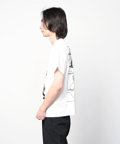 「C.E」 半袖Tシャツ LARGE ホワイト メンズ_画像2