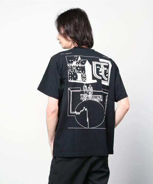 「C.E」 半袖Tシャツ LARGE ホワイト メンズ_画像4