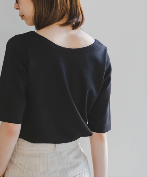 「NOBLE」 半袖Tシャツ FREE ホワイト レディース_画像3
