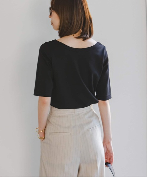 「NOBLE」 半袖Tシャツ FREE ホワイト レディース_画像8