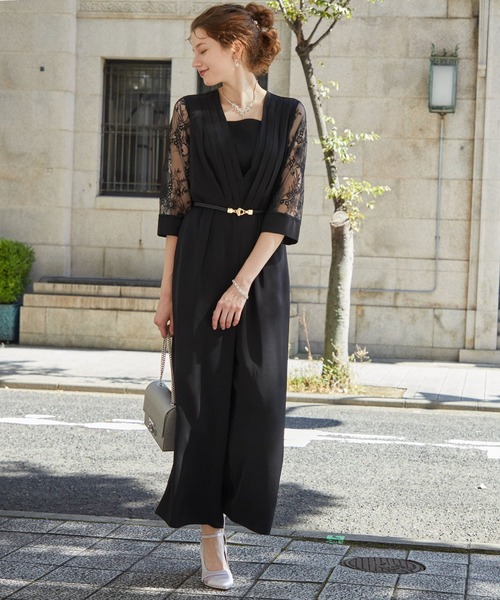「Dorry Doll」 パンツドレス M ローズ レディース_画像5