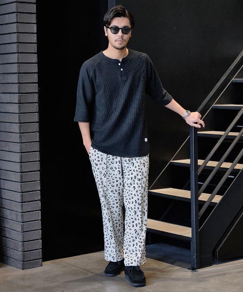 JEMORGAN（ジェーイーモーガン） ヘンリーネック tシャツ 「JEMORGAN