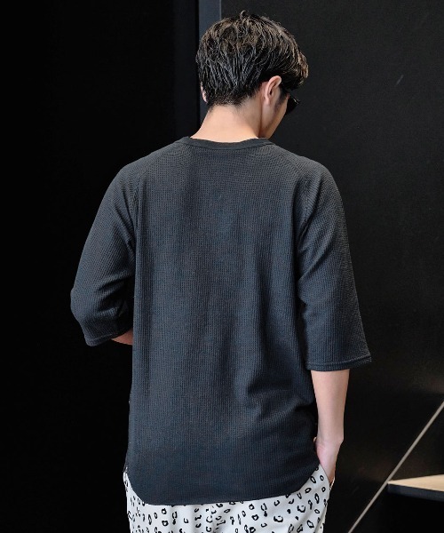 JEMORGAN(ジェーイーモーガン) ヘンリーネック tシャツ 「JEMORGAN JEMORGAN(ジェーイーモーガン) ヘンリーネック tシャツ 「JEMORGAN