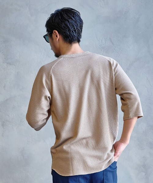 JEMORGAN（ジェーイーモーガン） ヘンリーネック tシャツ 「JEMORGAN