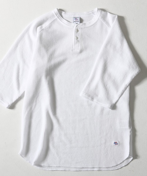 JEMORGAN（ジェーイーモーガン） ヘンリーネック tシャツ 「JEMORGAN