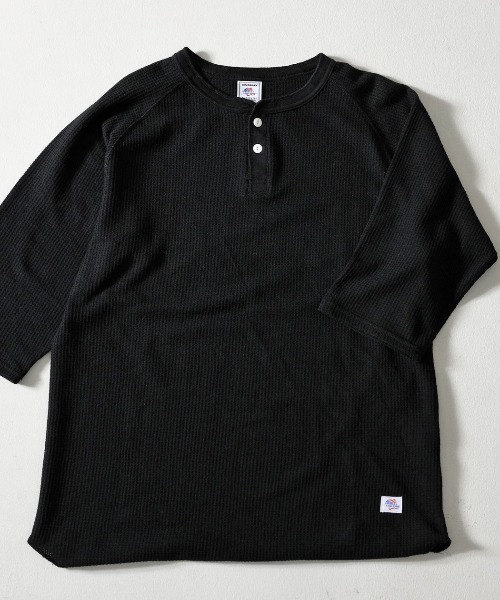 JEMORGAN（ジェーイーモーガン） ヘンリーネック tシャツ 「JEMORGAN