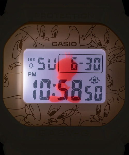 「BABY-G」 デジタル腕時計 FREE イエロー レディース_画像7