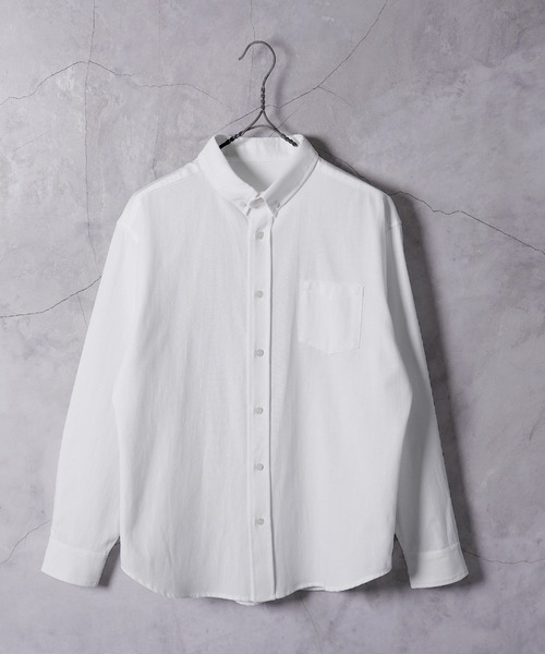 「JIGGYS SHOP」 長袖シャツ LARGE ブルー メンズ_画像5