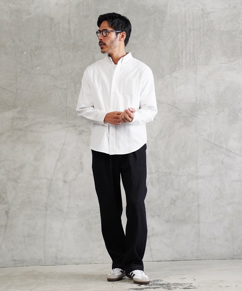 「JIGGYS SHOP」 長袖シャツ LARGE ブルー メンズ_画像7