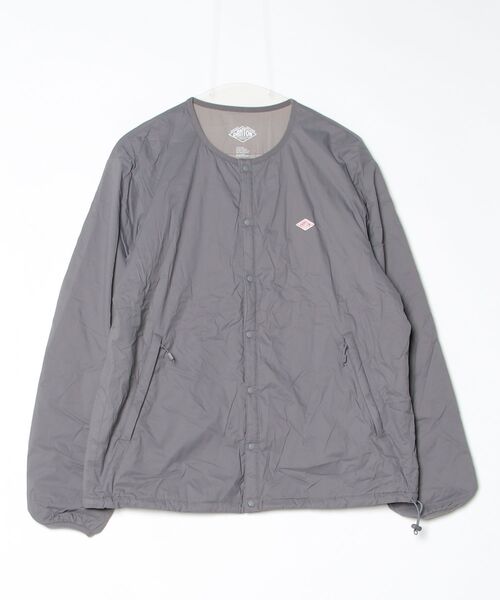 DANTON ナイロンブルゾン Danton（ダントン） ナイロンブルゾン L グレー メンズ : ZOZOTOWN