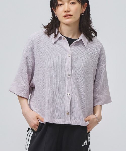 adidas（アディダス） ブラウス シャツ 半袖 「adidas×アルペン限定