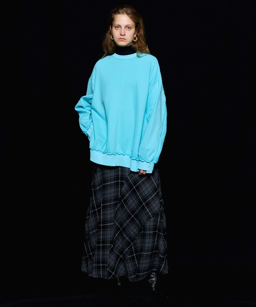 「MAISON SPECIAL」 スウェットカットソー FREE ブルー レディース_3