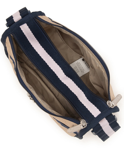 LESPORTSAC(レスポートサック) ショルダーバッグ ダークネイビー×ベージュ 50 LeSportsac（レスポートサック） ショルダーバッグ バッグ SMALL