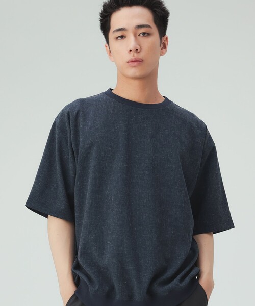 BEAMS HEART（ビームス ハート） tシャツ 「6/18値下げ」麻混 メランジ