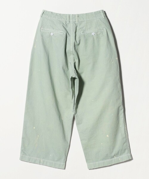 ワイドパンツ チノパン 「concause」 wide chino Trouser/チノパンツ メンズの画像