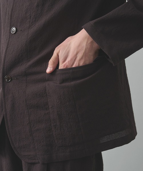 ジャケット テーラードジャケット 「Product Twelve/プロダクトトゥエルブ」Techno Wool Work Jacket メンズの画像