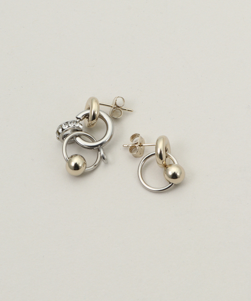 JUSTINE CLENQUET（ジュスティーヌクランケ） ピアス 「JUSTINE
