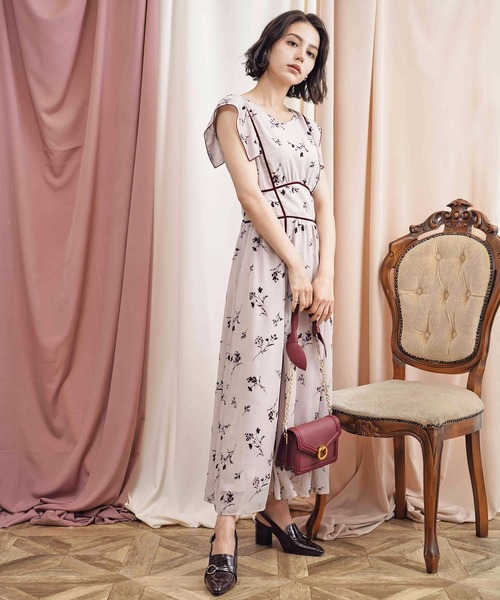 「NOELA」 半袖ワンピース S ベージュ レディース_画像7