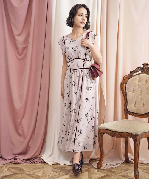 「NOELA」 半袖ワンピース S ベージュ レディース_画像8