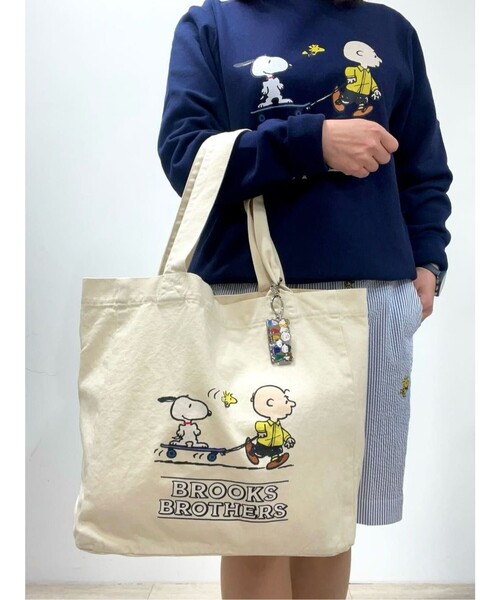 BROOKS BROTHERS（ブルックスブラザーズ） トートバッグ × PEANUTS