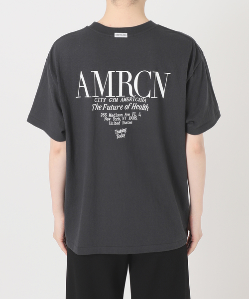 【AMERICANA/】別注 BASIC PRINT T 新品・未使用 AMERICANA（アメリカーナ） tシャツ 半袖 「AMERICANA/アメリカーナ
