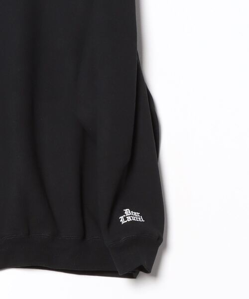 「ムラサキスポーツ」 スウェットカットソー X-LARGE ネイビー メンズ_画像3