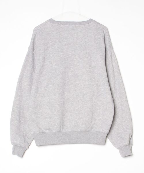 「ZIP FIVE」 スウェットカットソー MEDIUM グレー レディース_画像2