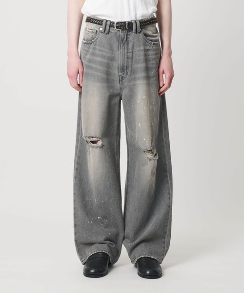monkey time BEAUTY＆YOUTH UNITED ARROWS ワイドパンツ ジーンズ 