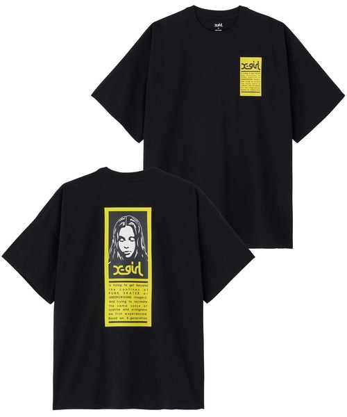 「X-girl」 半袖Tシャツ M ホワイト レディース_画像2