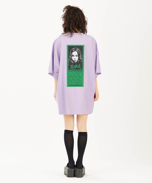 「X-girl」 半袖Tシャツ M ホワイト レディース_画像3