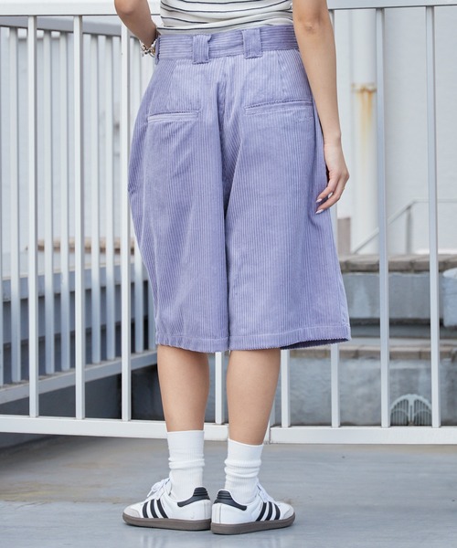ワイドパンツ ハーフパンツ パンツ 短パン コーデュロイ MAUI and Sons