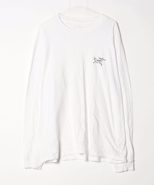 ARC'TERYX（アークテリクス） 長袖Tシャツ LARGE ホワイト メンズ