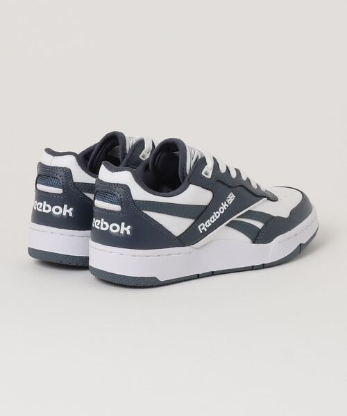 「Reebok」 ローカットスニーカー 24.5cm ホワイト×グレー メンズ_画像2