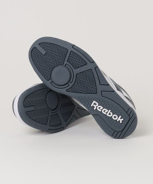 「Reebok」 ローカットスニーカー 24.5cm ホワイト×グレー メンズ_画像3