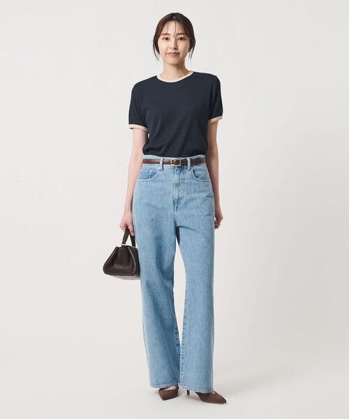UNITED ARROWS(ユナイテッドアローズ) tシャツ 半袖 リブ バイカラー UNITED ARROWS(ユナイテッドアローズ) tシャツ 半袖 リブ バイカラー