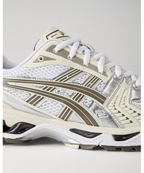 ASICS（アシックス） ローカットスニーカー 25.5 ホワイト×シルバー