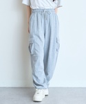 ワイドパンツ パンツ 「LTXC/綿100%」...の詳細画像2