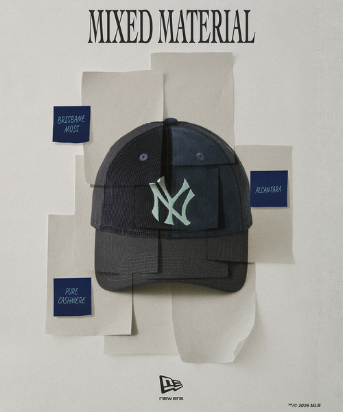 NEW ERA（ニューエラ） キャップ 帽子 メンズ 別注 MIXED MATERIAL NYY
