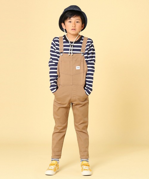 サロペット オーバーオール 【80cm-130cm】KIDS ストレッチ入り オーバーオール!!