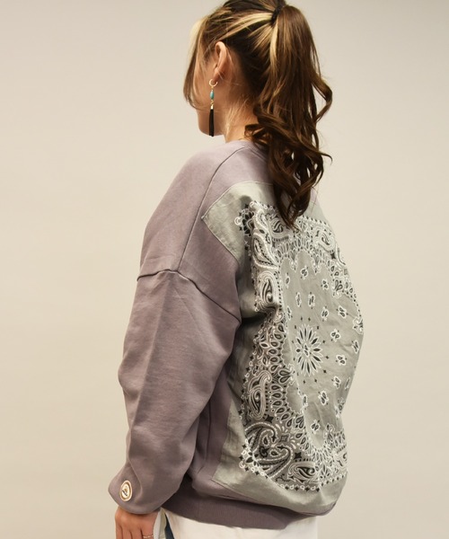 LEAD（リード） トレーナー スウェット バンダナremakeBIG SWEAT