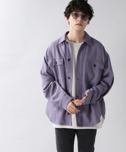 RAGEBLUE シャツ ブラウス ＜USAコットン使用＞ツイルCPOシャツ 