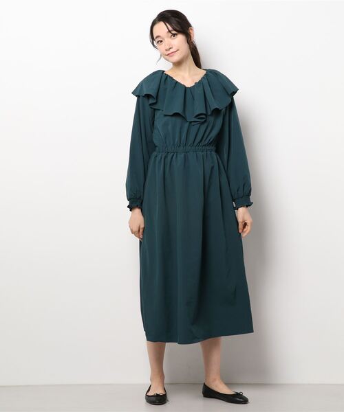 ワンピース フリルカラーワンピース Zozotown Yahoo 店 通販 Yahoo ショッピング