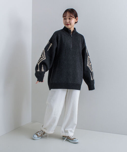 PENDLETON ニット 【PENDLETON/ペンドルトン】別注ハーフジップ