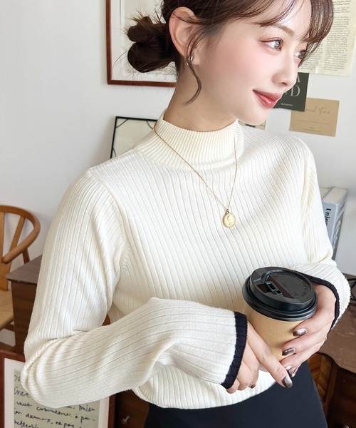 moment+ ニット セーター 「累計販売枚数9万枚突破！」12G ボトル