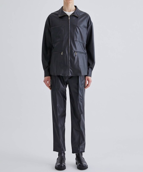 CULLNI　ZIP STAND SHIRT　ジップスタンドシャツ STUDIOUS別注 ZIP STAND SHIRT（シャツ/ブラウス）｜CULLNI
