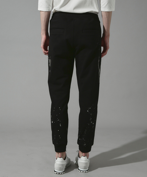 5351POUR LES HOMMES　くしゅくしゅシャーリングパンツL 5351 POUR LES HOMMES パンツ 異素材 切り替え ジョグパンツ