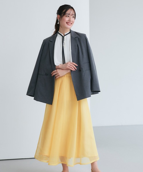 RUIRUE BOUTIQUE（ルイルエブティック） ブラウス シャツ 半袖 洗える