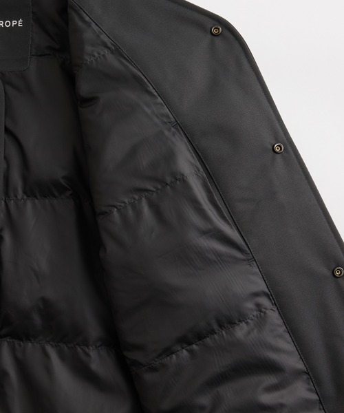 ジャケット ノーカラージャケット 【ALLIED/アライド】 LOFTECH ノーカラージャケット ブルゾン / 撥水性 / 保温性 ノーカラージャケット ポリエステル ALLIED/アライド LOFTECH ブルゾン 撥水性 ADAM ET 100%