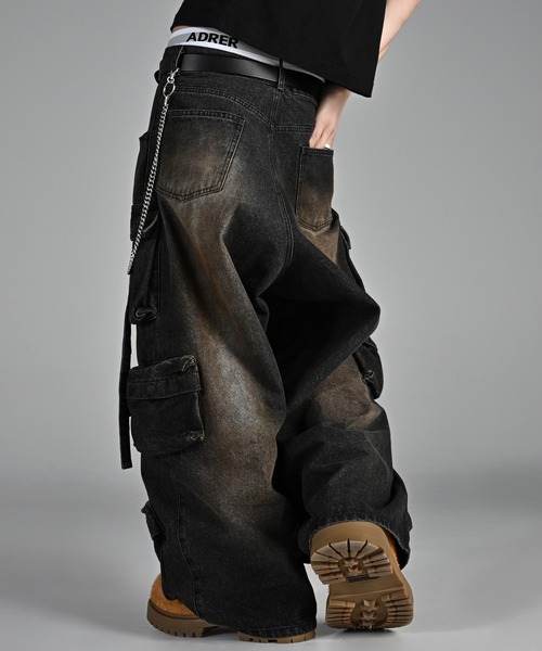 ADRER（アドラー） カーゴパンツ parachute cargo pants